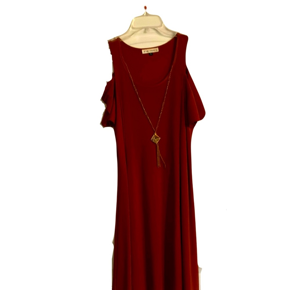 A New Day Cold Shoulder Dress